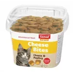 SANAL CAT CHEESE BITES CUP 75 GR SANAL CAT CHEESE BITES CUP 75 GR