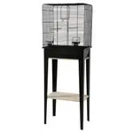 ZOLUX VOGELKOOI CHIC LOFT MET MEUBEL ZWART 124X44,5X28 CM ZOLUX VOGELKOOI CHIC LOFT MET MEUBEL ZWART 124X44,5X28 CM