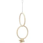 TRIXIE DUBBELETOUWRING NATUREL 16X16 CM TRIXIE DUBBELETOUWRING NATUREL 16X16 CM