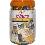 INABA CHURU MULTIPACK CHICKEN VARIETIES 50X14 GR INABA CHURU MULTIPACK CHICKEN VARIETIES 50X14 GR