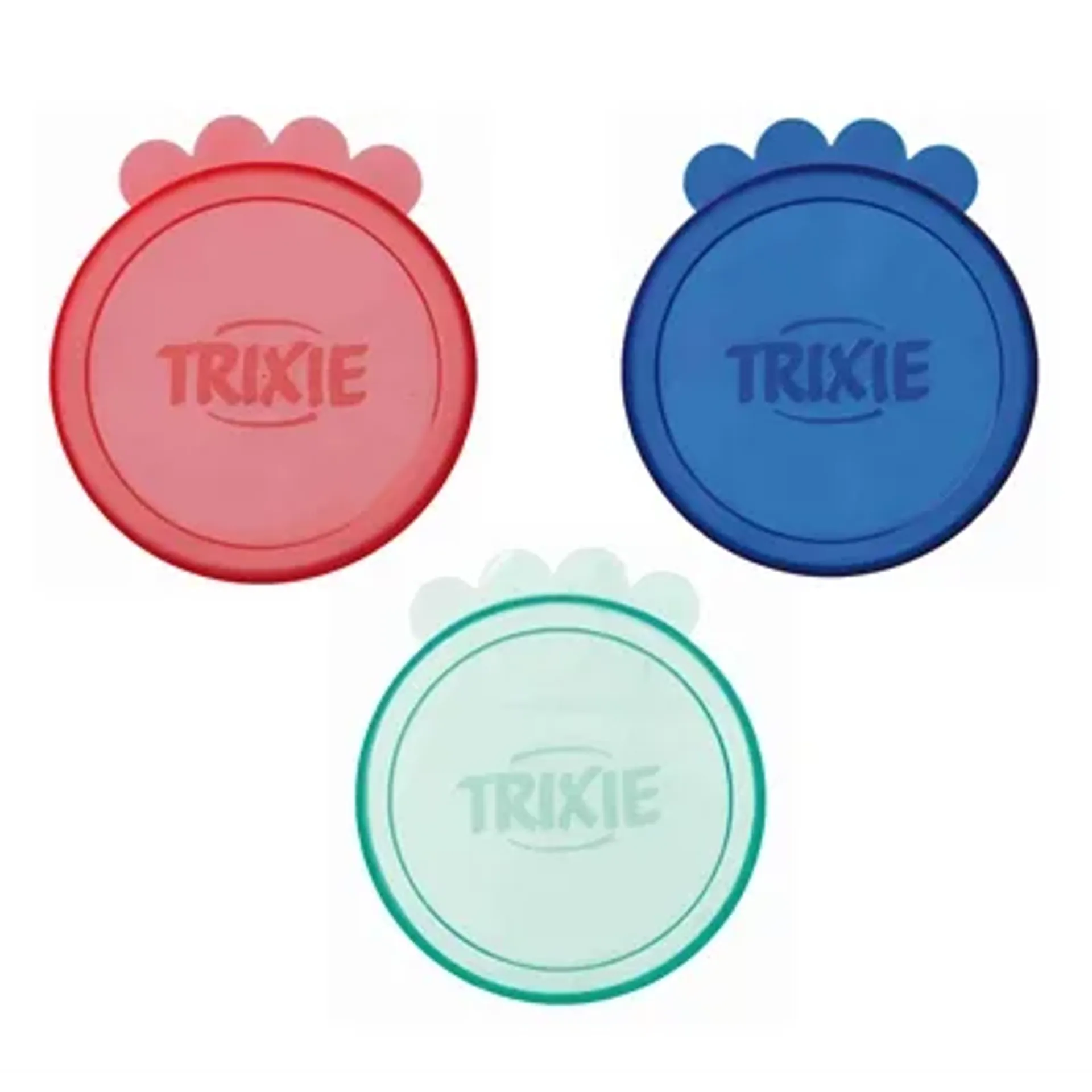 TRIXIE DEKSEL VOOR BLIK KUNSTSTOF ASSORTI 3 ST 7,6 CM