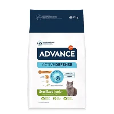 ADVANCE CAT JUNIOR STERILIZED CHICKEN 10 KG ADVANCE CAT JUNIOR STERILIZED CHICKEN 10 KG