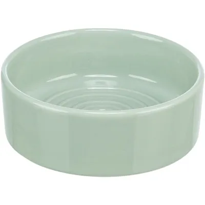 TRIXIE VOERBAK / DRINKBAK KAT VIVIANA KERAMIEK SALIE 150 ML 14 CM TRIXIE VOERBAK / DRINKBAK KAT VIVIANA KERAMIEK SALIE 150 ML 14 CM