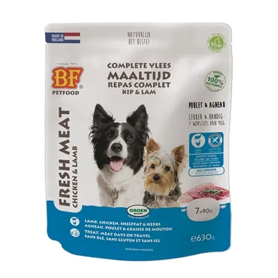 Bf petfood vleesvoeding lam worst Bf petfood vleesvoeding lam worst