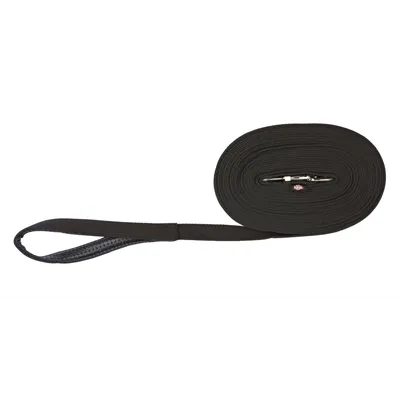 TRIXIE HONDENRIEM SLEEPLIJN SINGELBAND ZWART 20 MM X 5 MTR TRIXIE HONDENRIEM SLEEPLIJN SINGELBAND ZWART 20 MM X 5 MTR