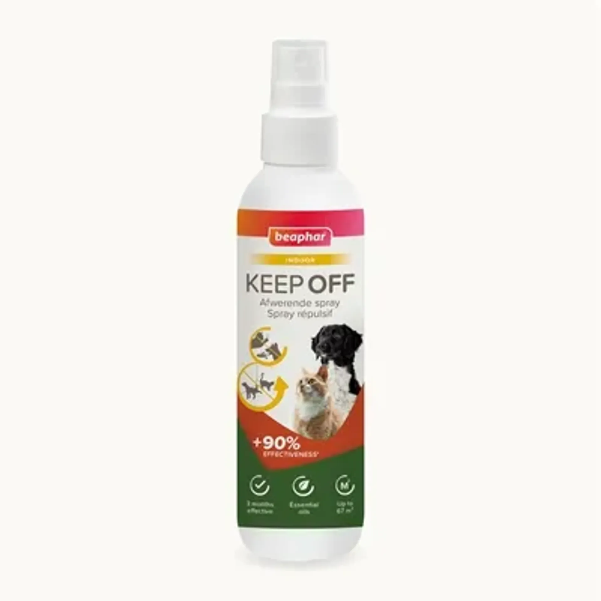 BEAPHAR KEEP OFF SPRAY KAT / HOND INDOOR 200 ML