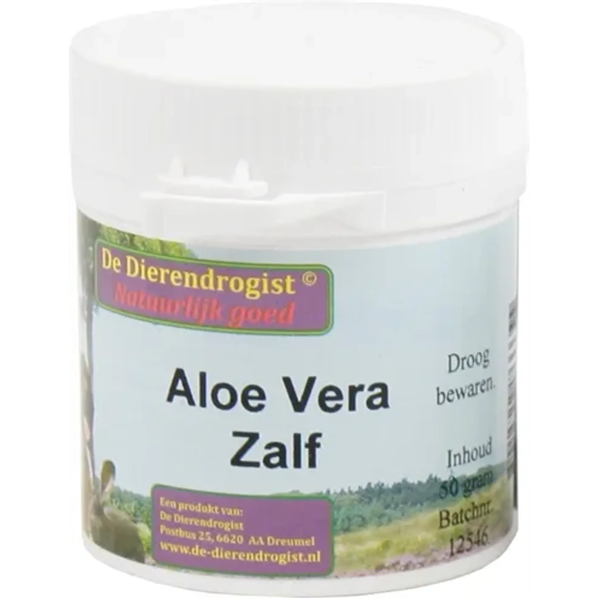 DIERENDROGIST ALOE VERA ZALF 50 GR