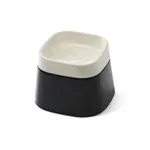 SAVIC ERGO CUBE DRINKBAK CREME / ZWART 22X22X16 CM SAVIC ERGO CUBE DRINKBAK CREME / ZWART 22X22X16 CM
