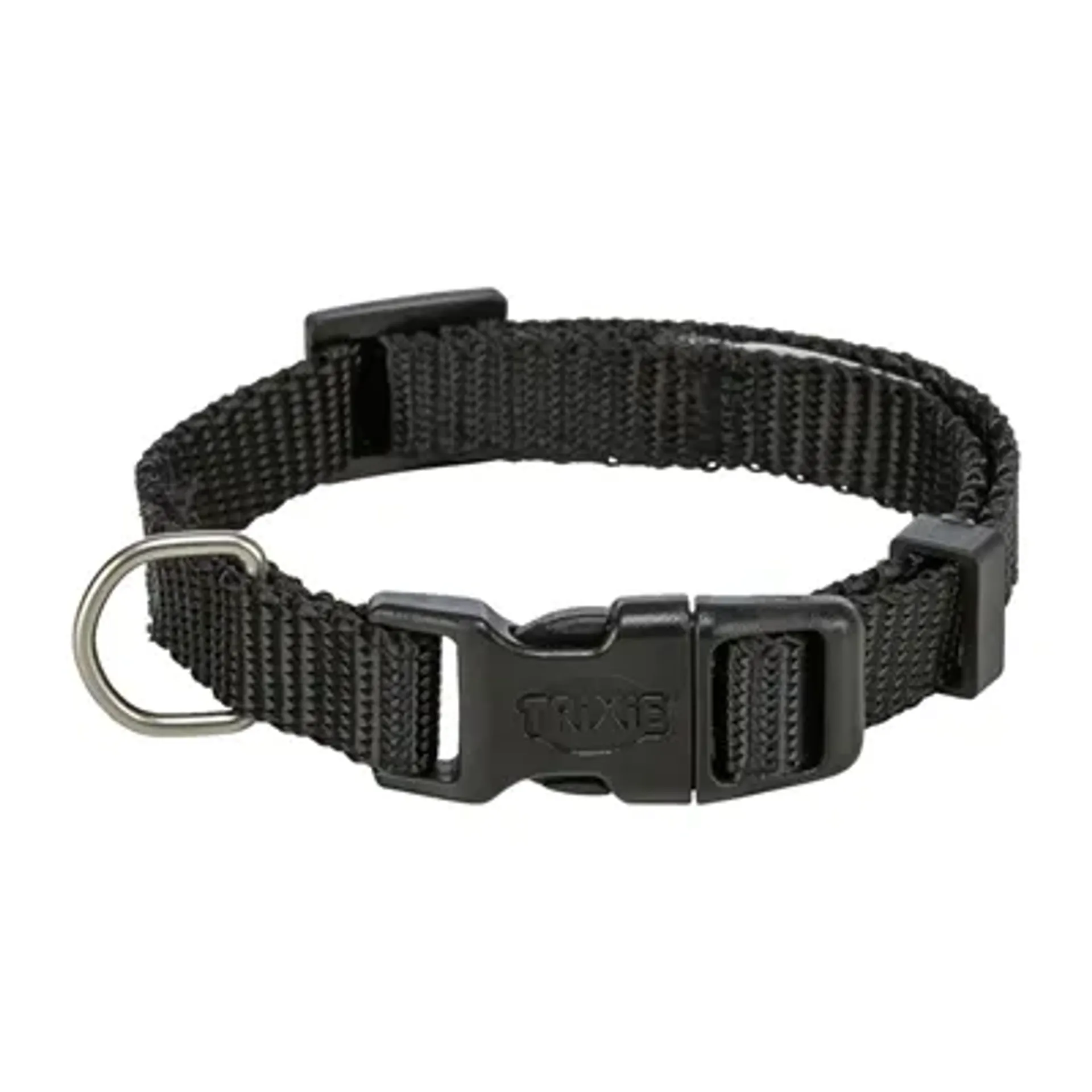 TRIXIE HALSBAND HOND PREMIUM ZWART 40-65X2,5 CM