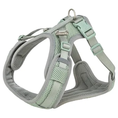 TRIXIE HONDENTUIG PREMIUM FLEXMESH BREDE BORST SALIEGROEN S-M 48-69X2 CM TRIXIE HONDENTUIG PREMIUM FLEXMESH BREDE BORST SALIEGROEN S-M 48-69X2 CM