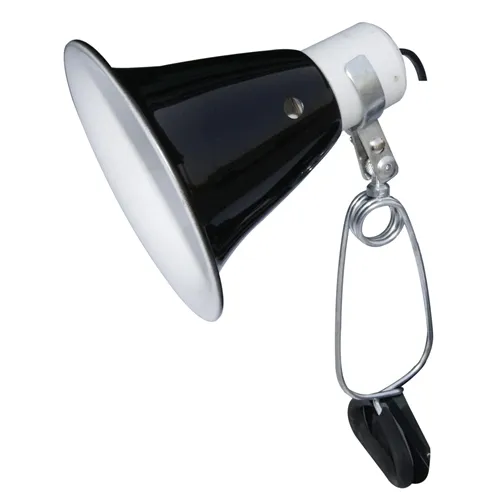 KOMODO BLACK DOME CLAMP LAMP FIXTURE 14 CM KOMODO BLACK DOME CLAMP LAMP FIXTURE 14 CM
