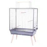 ZOLUX VOGELKOOI NEOLIFE GRIJS 81X48X130 CM ZOLUX VOGELKOOI NEOLIFE GRIJS 81X48X130 CM