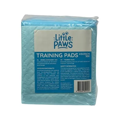 LITTLE PAWS TRAINING PADS 33X45 CM 30 ST LITTLE PAWS TRAINING PADS 33X45 CM 30 ST