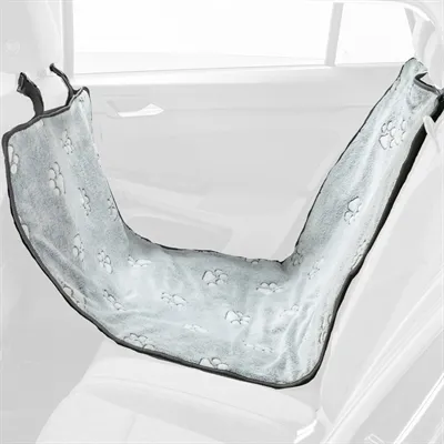 TRIXIE AUTOBESCHERMDEKEN OOK VOOR VOORSTOEL GRIJS / ZWART 145X65 CM TRIXIE AUTOBESCHERMDEKEN OOK VOOR VOORSTOEL GRIJS / ZWART 145X65 CM