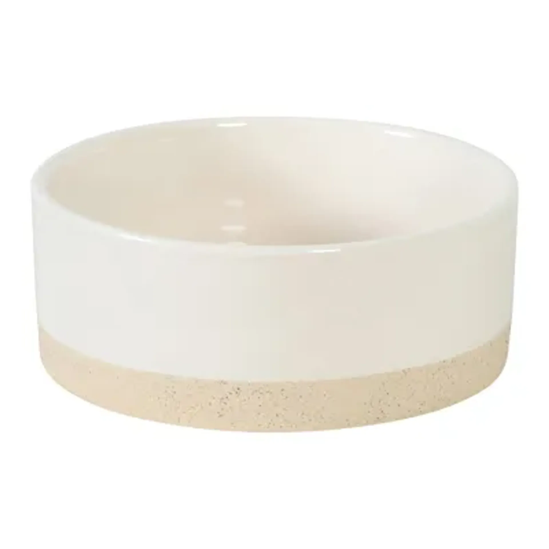 ZOLUX OLARIA VOERBAK KERAMIEK BEIGE 17 CM 1 LTR