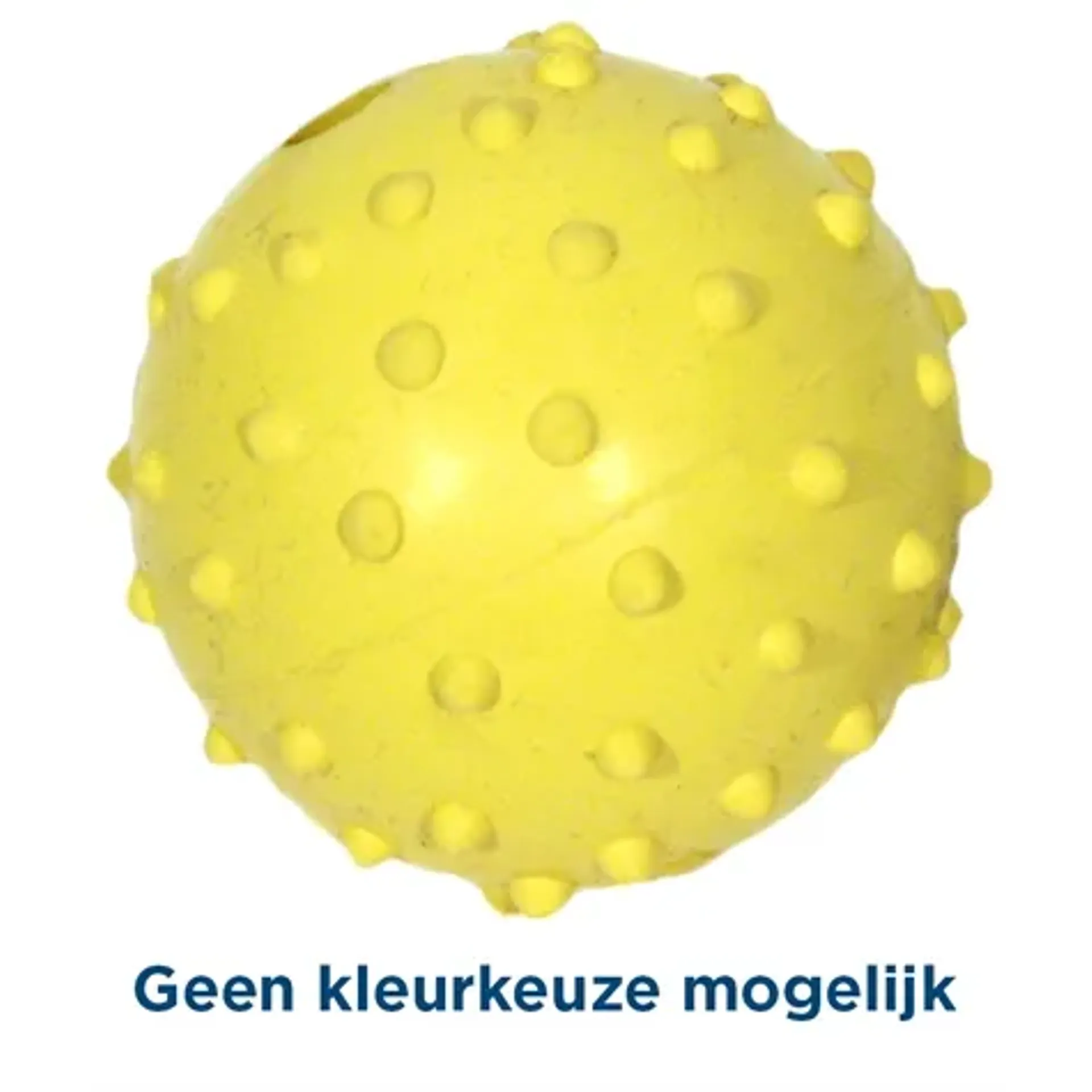 HAPPY PET RUBBER BAL MET BEL 5,5 CM