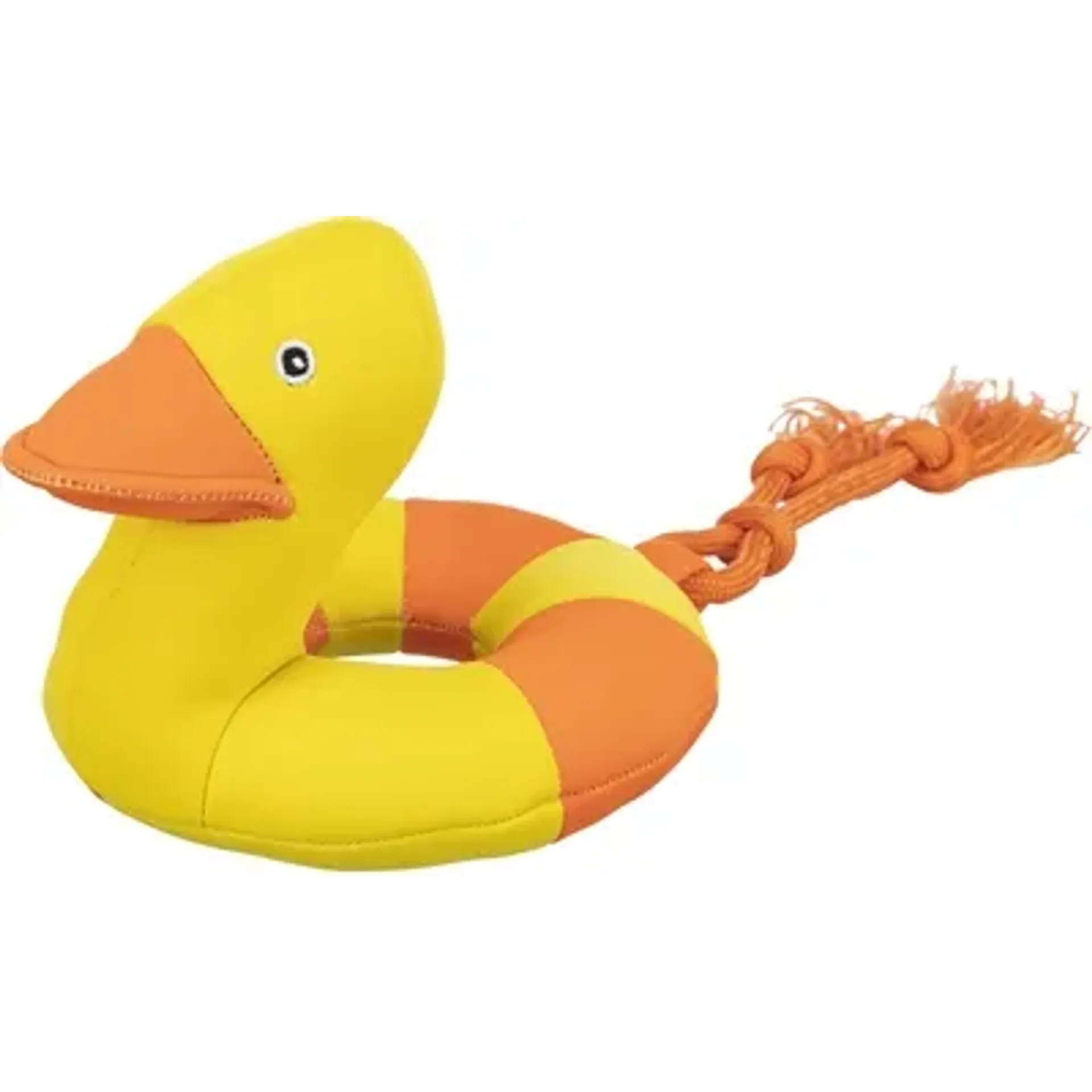 TRIXIE HONDENSPEELGOED AQUA TOY DUCK ON ROPE 20X36 CM