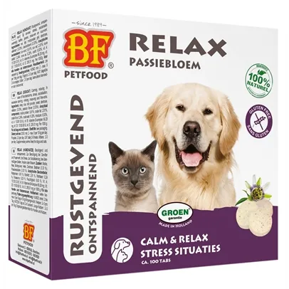 BF PETFOOD RELAX HOND / KAT RUSTGEVEND / KALMEREND 100 ST BF PETFOOD RELAX HOND / KAT RUSTGEVEND / KALMEREND 100 ST