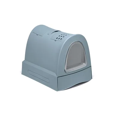 IMAC KATTENBAK ZUMA 2ND LIFE MET SCHUIFLADE AVIO BLAUW 40X56X42,5 CM IMAC KATTENBAK ZUMA 2ND LIFE MET SCHUIFLADE AVIO BLAUW 40X56X42,5 CM