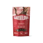 CARNILOVE SOFT SNACK TURKEY / CATNIP 50 GR CARNILOVE SOFT SNACK TURKEY / CATNIP 50 GR