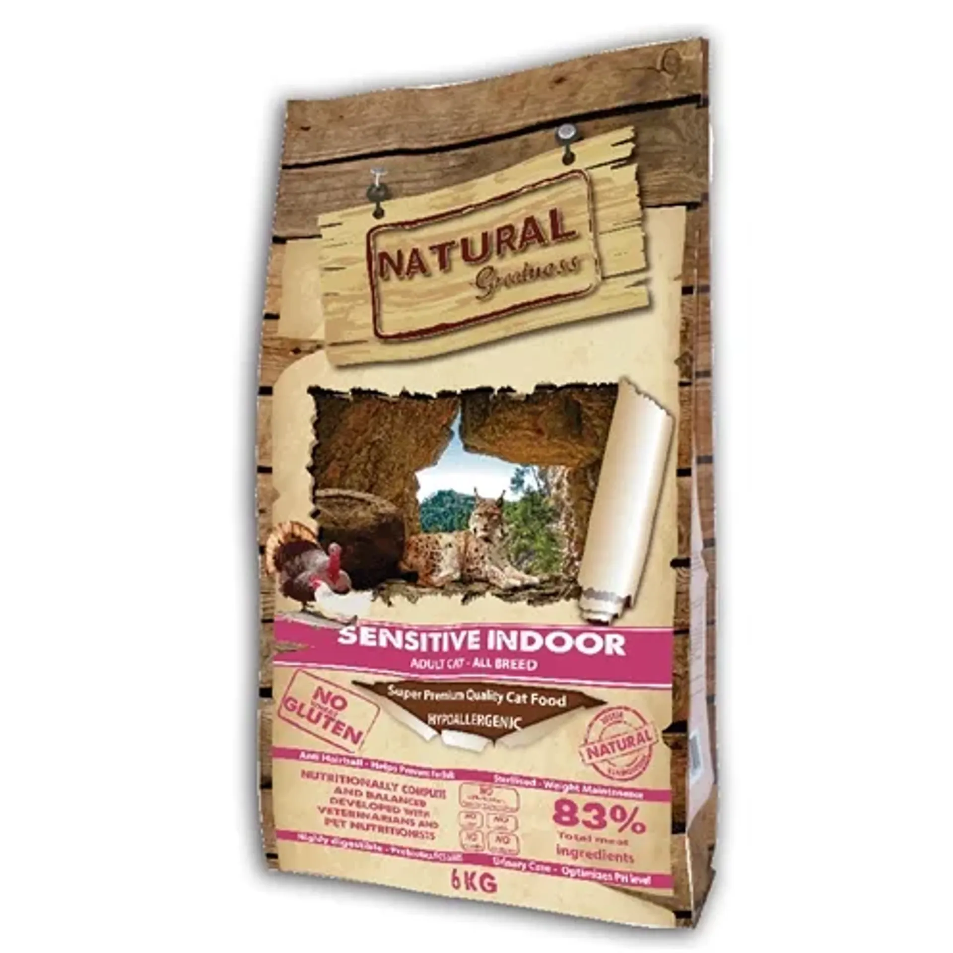 NATURAL GREATNESS SENSITIVE INDOOR 6 KG