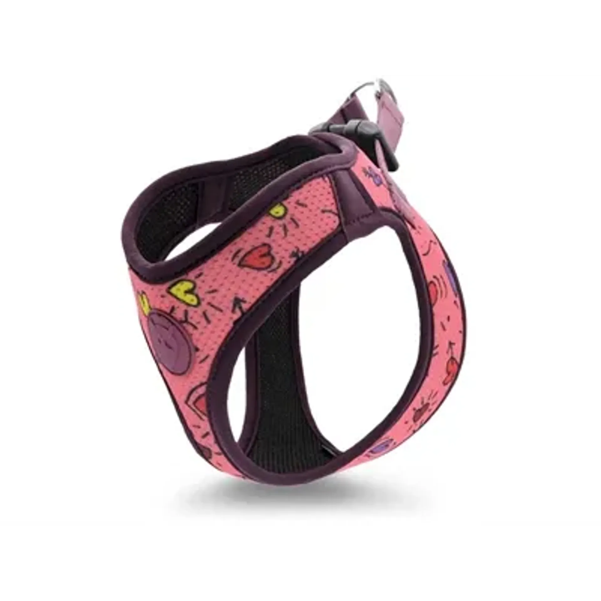 MORSO HONDENTUIG BODY MESH GERECYCLED PINK THINK ROZE 40-45 CM