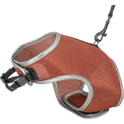 TRIXIE SOFTTUIG KAT MET RIEM ROEST 24-42X120 CM TRIXIE SOFTTUIG KAT MET RIEM ROEST 24-42X120 CM