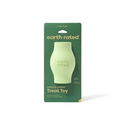 EARTH RATED TREAT TOY RUBBER 13X8,5 CM EARTH RATED TREAT TOY RUBBER 13X8,5 CM