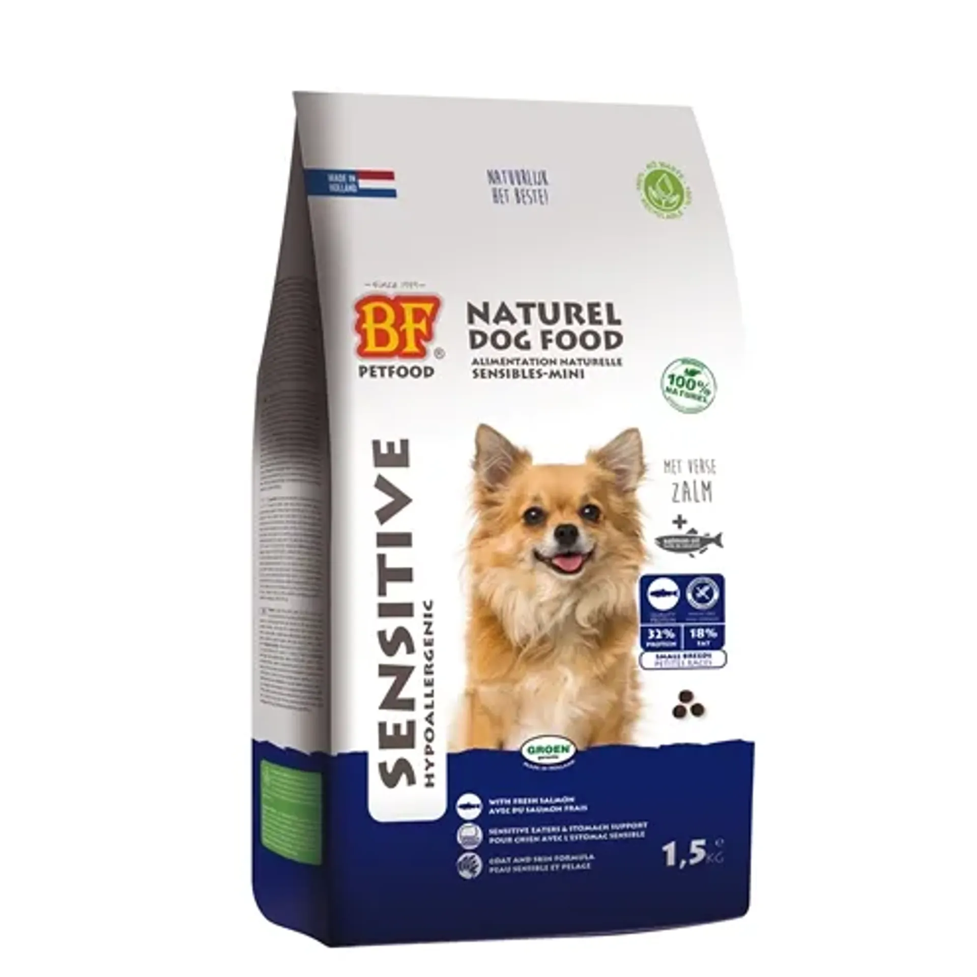 BF PETFOOD SENSITIVE SMALL BREED 1,5 KG