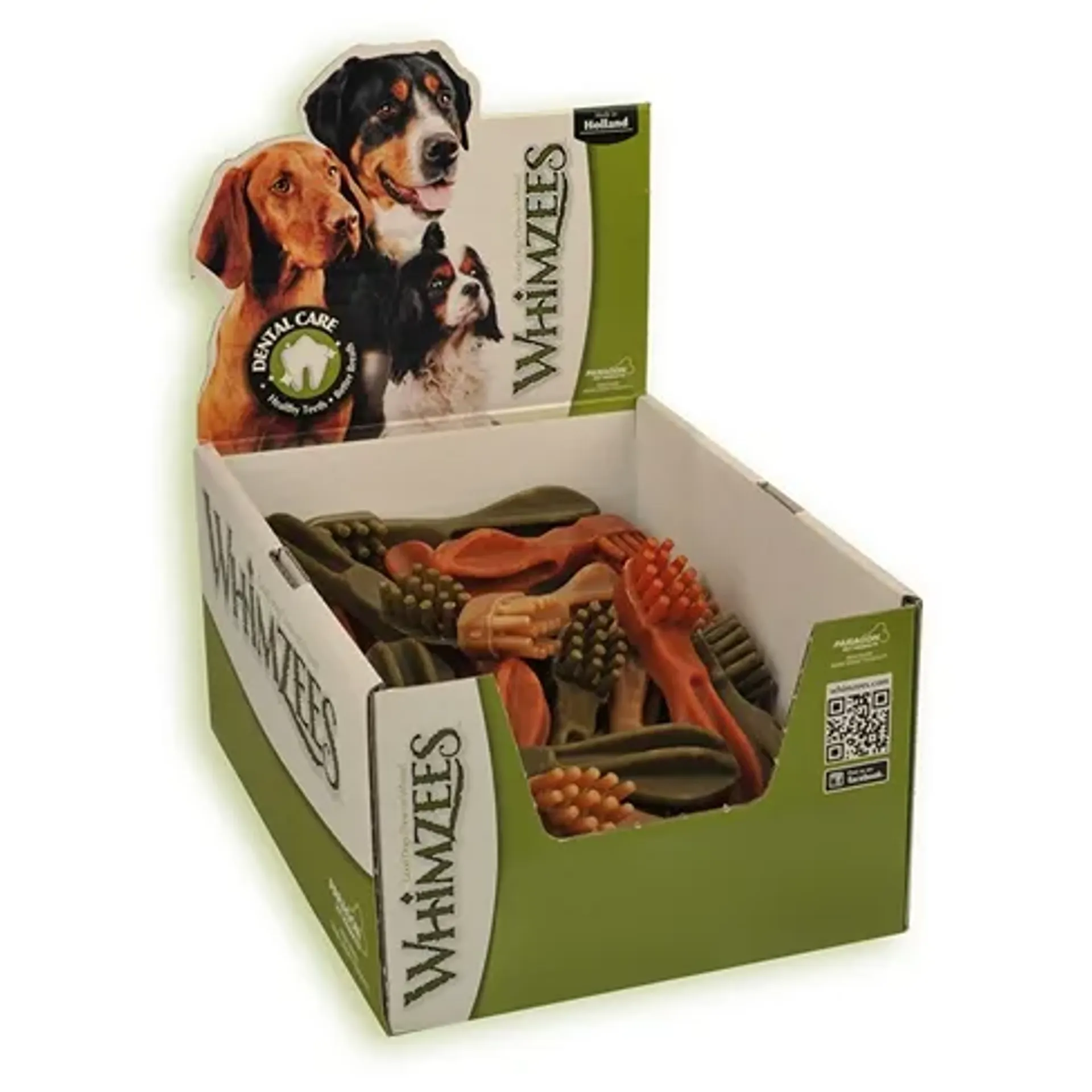 WHIMZEES TANDENBORSTEL STAR BULK 14,5 CM L 30 ST