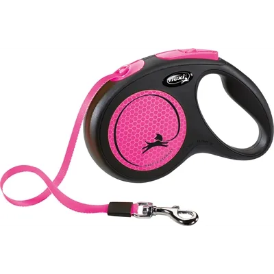 FLEXI ROLLIJN NEW CLASSIC NEON TAPE ZWART / ROZE M 5 MTR TOT 25 KG FLEXI ROLLIJN NEW CLASSIC NEON TAPE ZWART / ROZE M 5 MTR TOT 25 KG