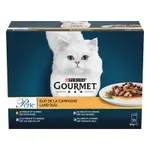 GOURMET PERLE DUO VLEES 12X85 GR GOURMET PERLE DUO VLEES 12X85 GR