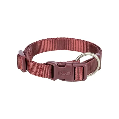 TRIXIE HALSBAND HOND PREMIUM SANGRIA ROOD 25-40X1 CM TRIXIE HALSBAND HOND PREMIUM SANGRIA ROOD 25-40X1 CM