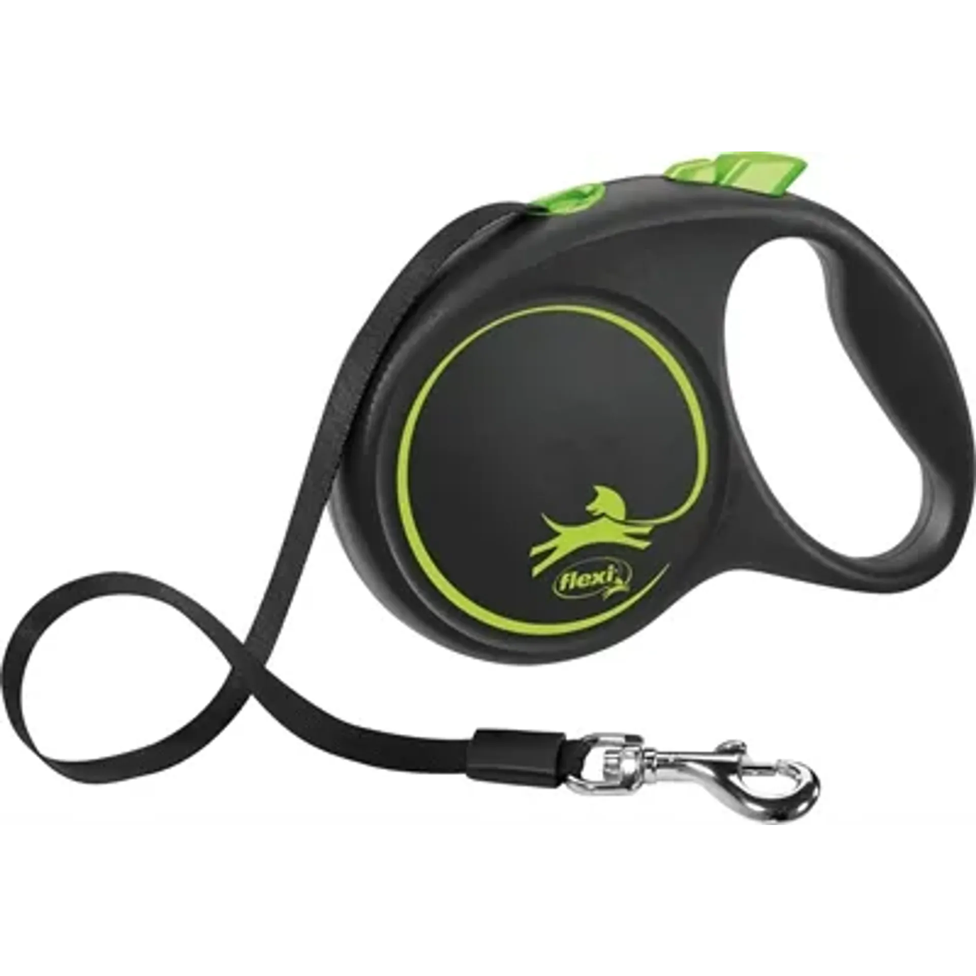 FLEXI ROLLIJN BLACK DESIGN TAPE GROEN M 5 MTR TOT 25 KG