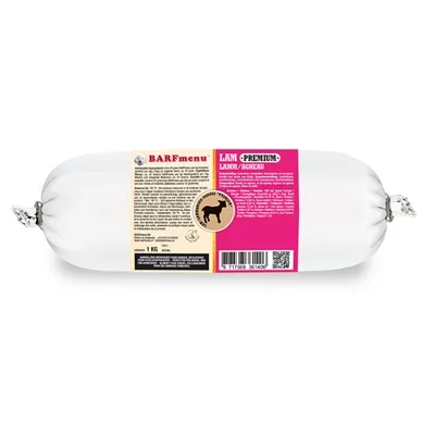BARFMENU LAM PREMIUM HONDENVOER 1000 GR BARFMENU LAM PREMIUM HONDENVOER 1000 GR