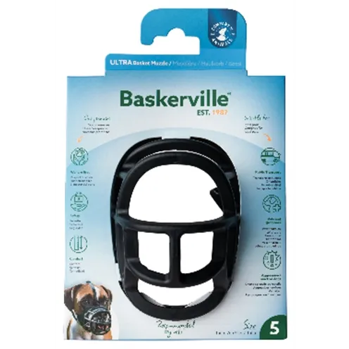 BASKERVILLE ULTRA MUZZLE MUILKORF NR 5 BASKERVILLE ULTRA MUZZLE MUILKORF NR 5