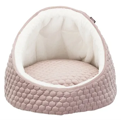 TRIXIE KATTENMAND IGLO LIVIA ROZE / CREME 45X45X33 CM TRIXIE KATTENMAND IGLO LIVIA ROZE / CREME 45X45X33 CM