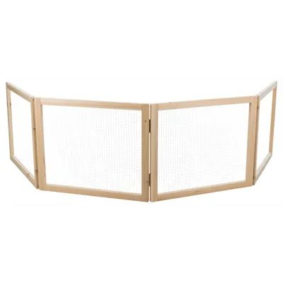 TRIXIE INDOOR REN 4 PANELEN HOUT 60-240X50 CM TRIXIE INDOOR REN 4 PANELEN HOUT 60-240X50 CM