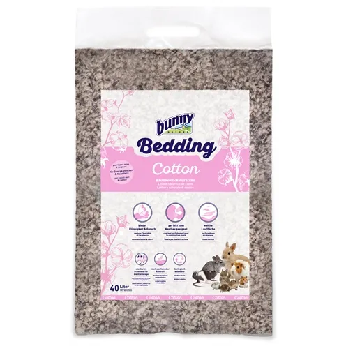 BUNNY NATURE BUNNYBEDDING COTTON 40 LTR BUNNY NATURE BUNNYBEDDING COTTON 40 LTR