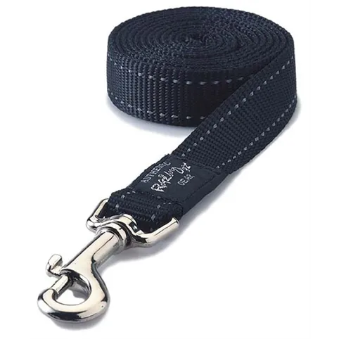 ROGZ FOR DOGS FANBELT LONG LIJN ZWART 20 MMX1,8 MTR ROGZ FOR DOGS FANBELT LONG LIJN ZWART 20 MMX1,8 MTR