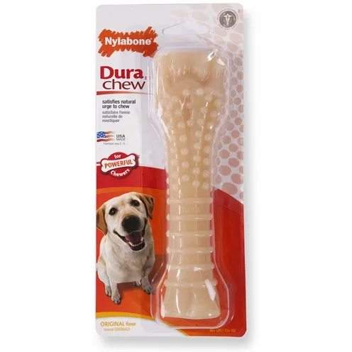 NYLABONE DURA CHEW ORIGINAL VOOR HARDE BIJTERS VANAF 23 KG NYLABONE DURA CHEW ORIGINAL VOOR HARDE BIJTERS VANAF 23 KG