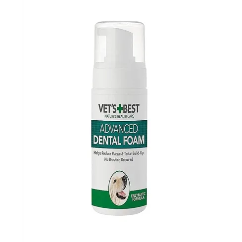 VETS BEST ADVANCED DENTAL FOAM 120 ML VETS BEST ADVANCED DENTAL FOAM 120 ML