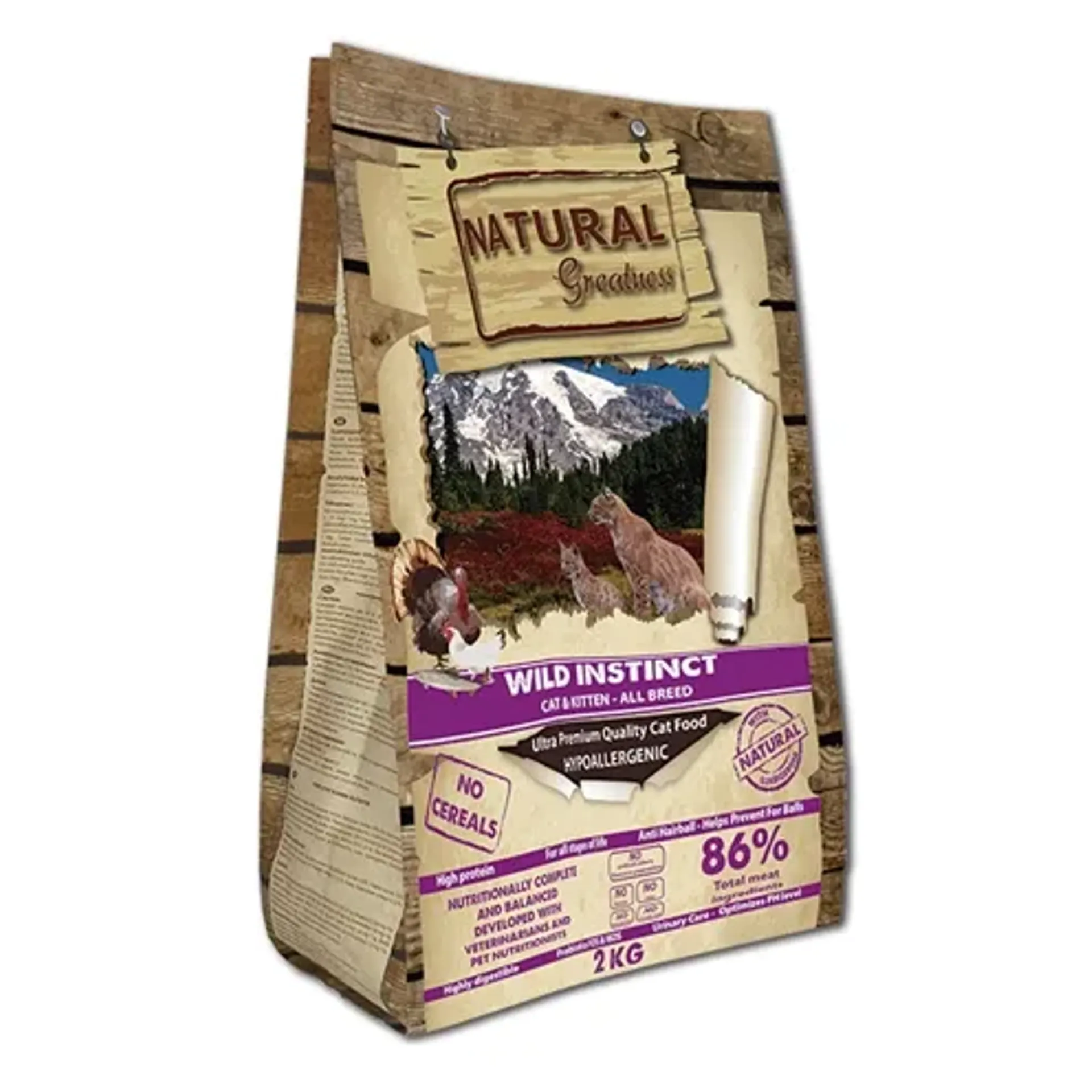 NATURAL GREATNESS WILD INSTINCT BABY / KITTEN 2 KG