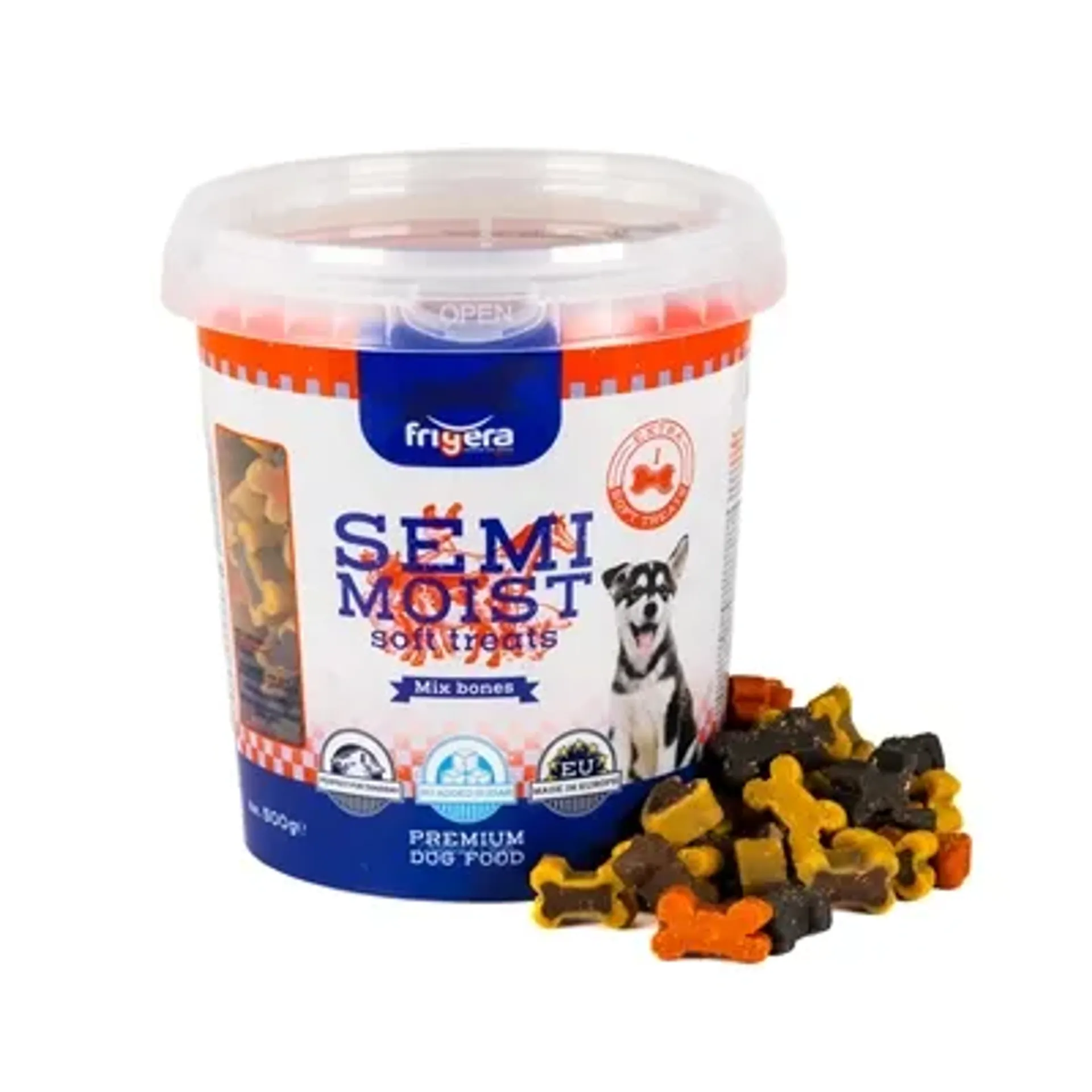 FRIGERA SOFT TREATS MIX BONES 6X500 GR