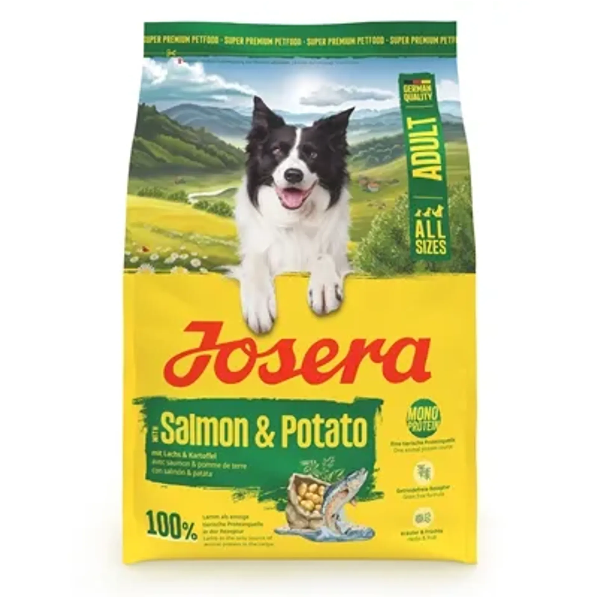 JOSERA ALL SIZES ADULT SALMON / POTATO 3 KG
