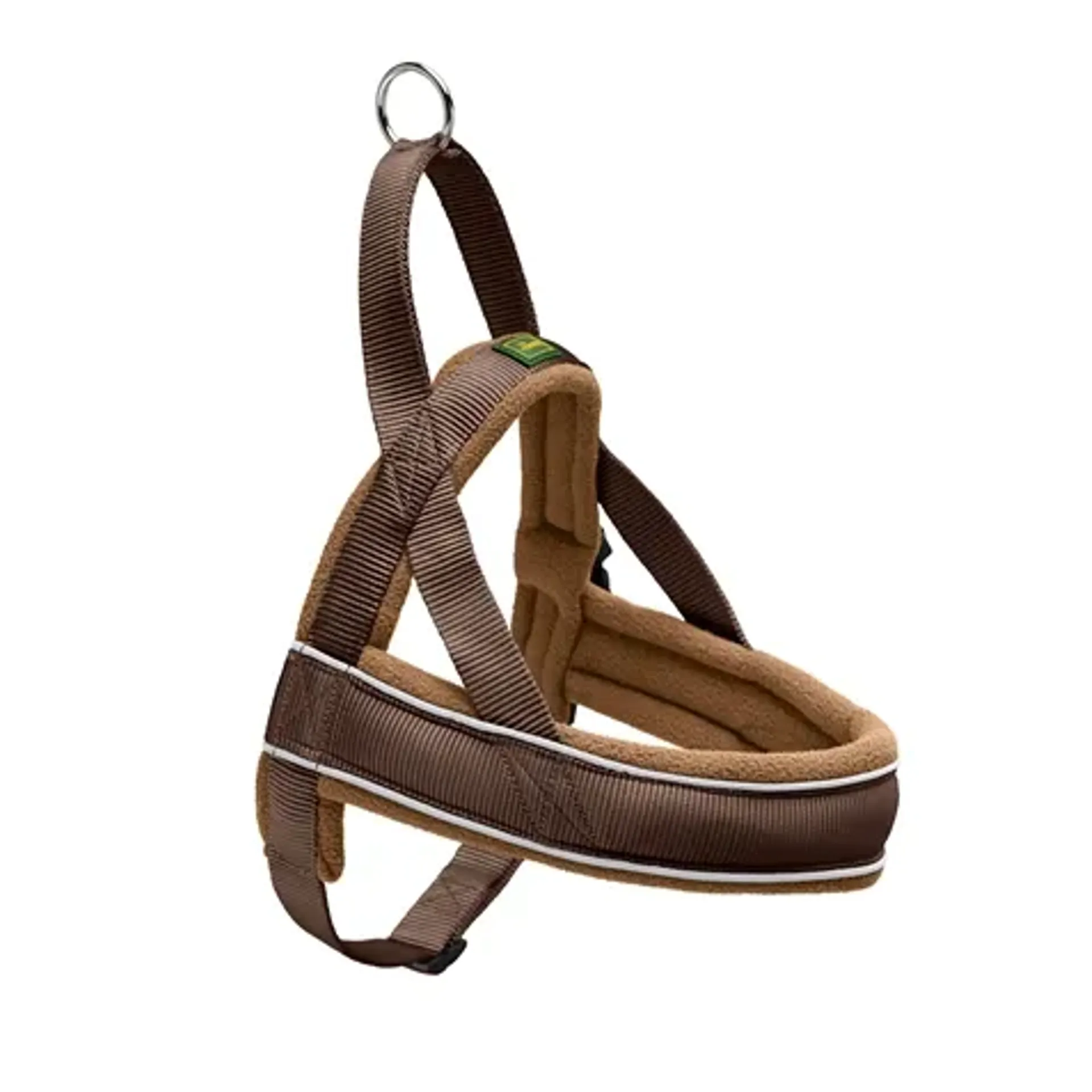 HUNTER HARNAS NORWEGER RACING NYLON BRUIN / COGNAC XL 72-90X3,8 CM
