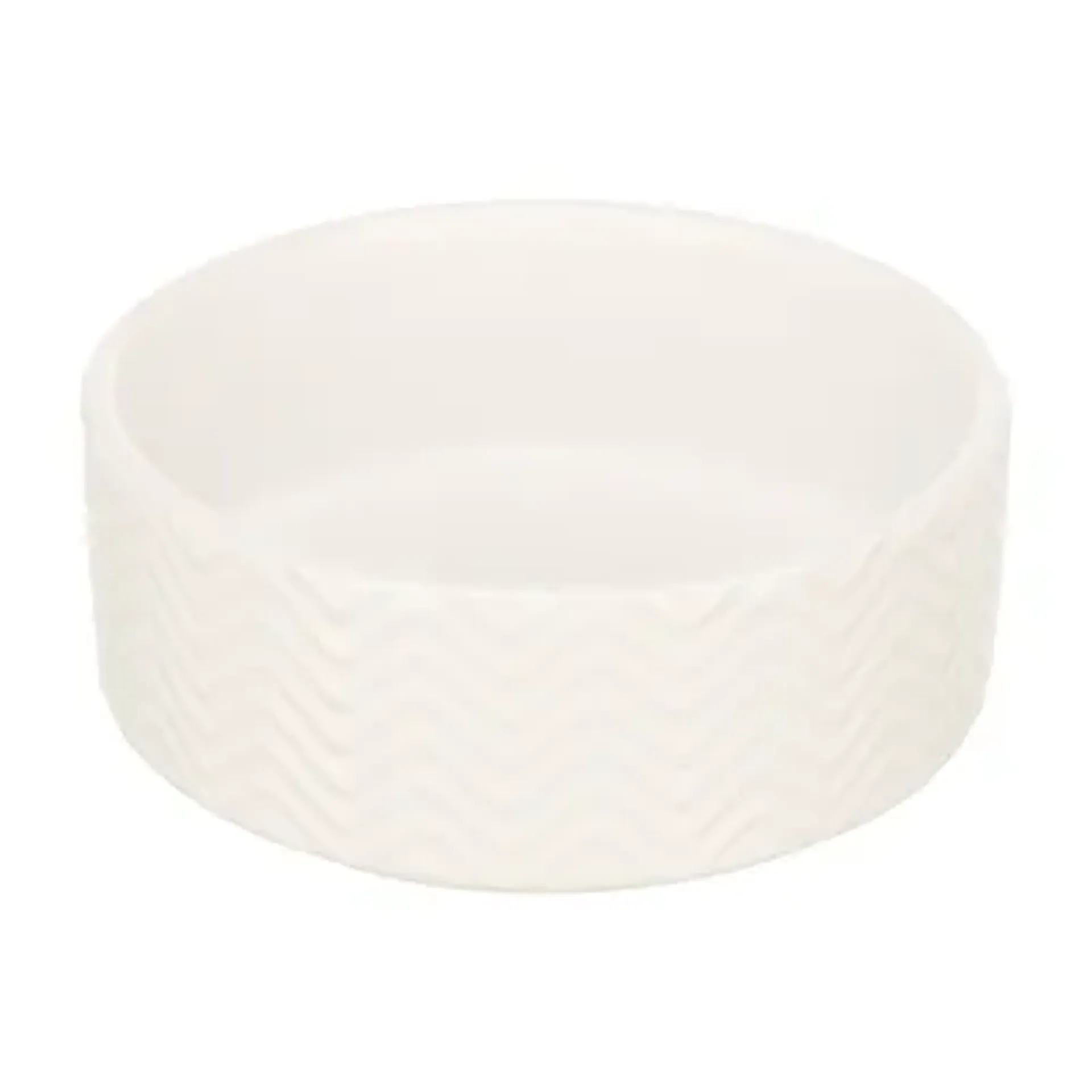 TRIXIE VOERBAK / DRINKBAK WAVE KERAMIEK WIT 13 CM 400 ML