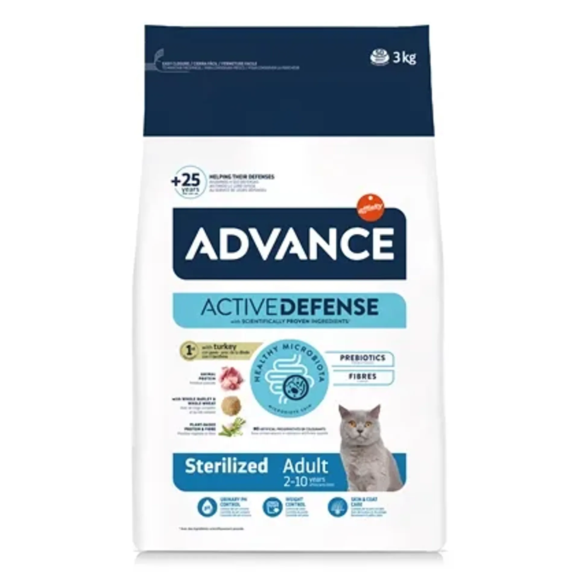 ADVANCE CAT STERILIZED TURKEY 3 KG