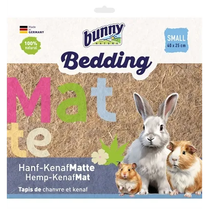 BUNNY NATURE HEMP-KENAFMAT HENNEPVEZEL / KENAFVEZEL MAT 40X25 CM BUNNY NATURE HEMP-KENAFMAT HENNEPVEZEL / KENAFVEZEL MAT 40X25 CM