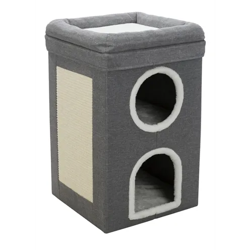TRIXIE KRABPAAL CAT TOWER SAUL GRIJS 39X39X64 CM TRIXIE KRABPAAL CAT TOWER SAUL GRIJS 39X39X64 CM